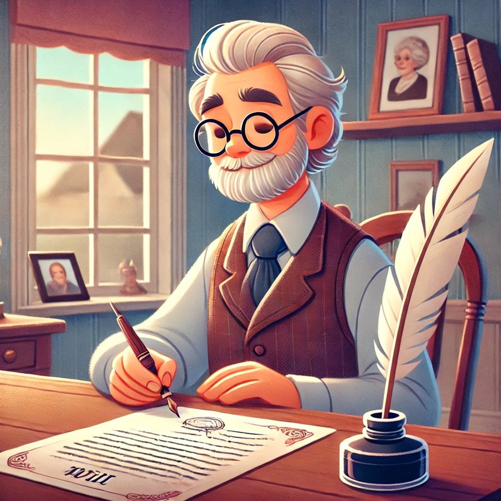 caricatura testamento